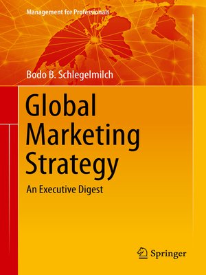 cover image of Global Marketing Strategy